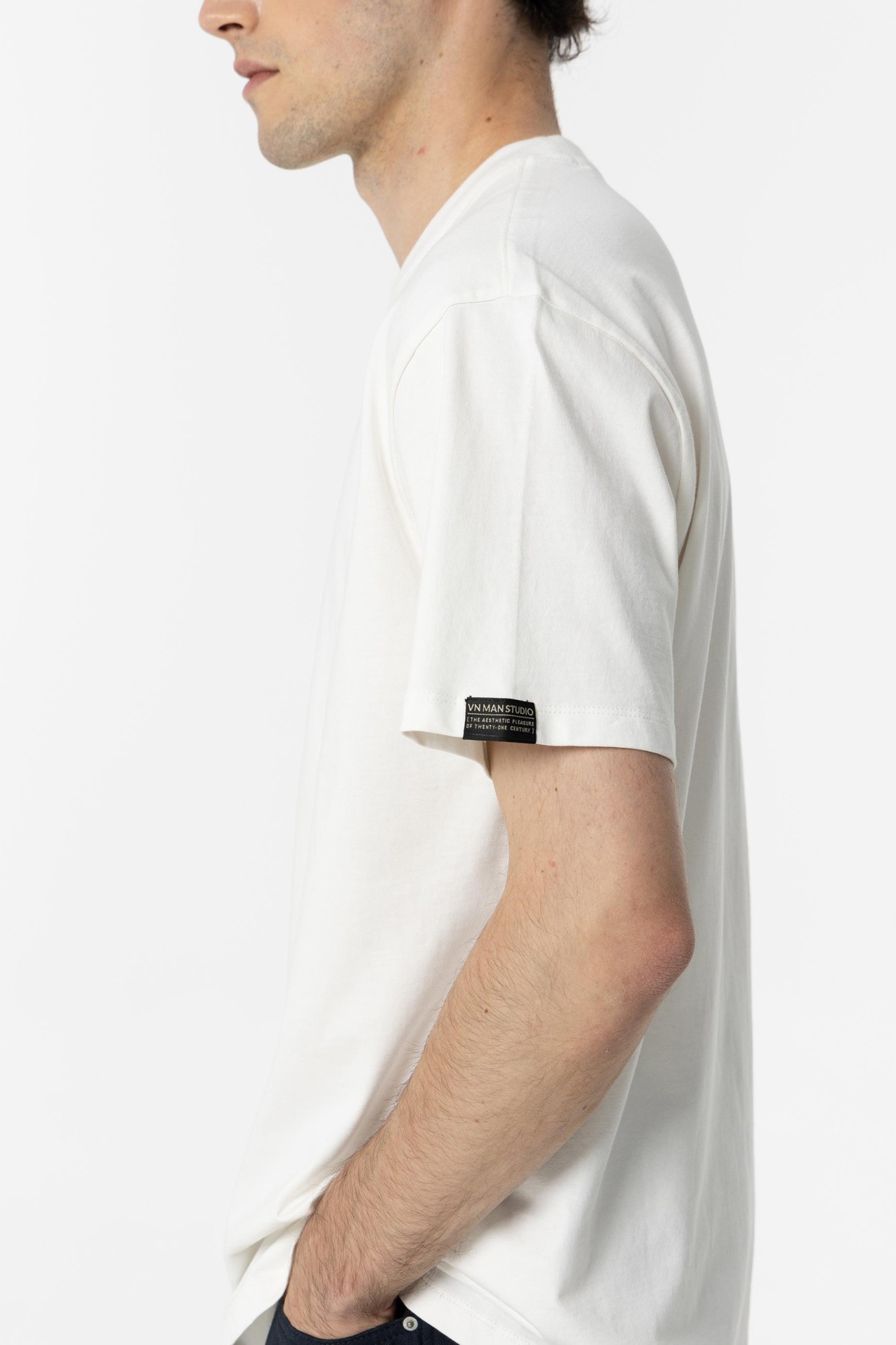 T-Shirt Relaxed Fit com Patch