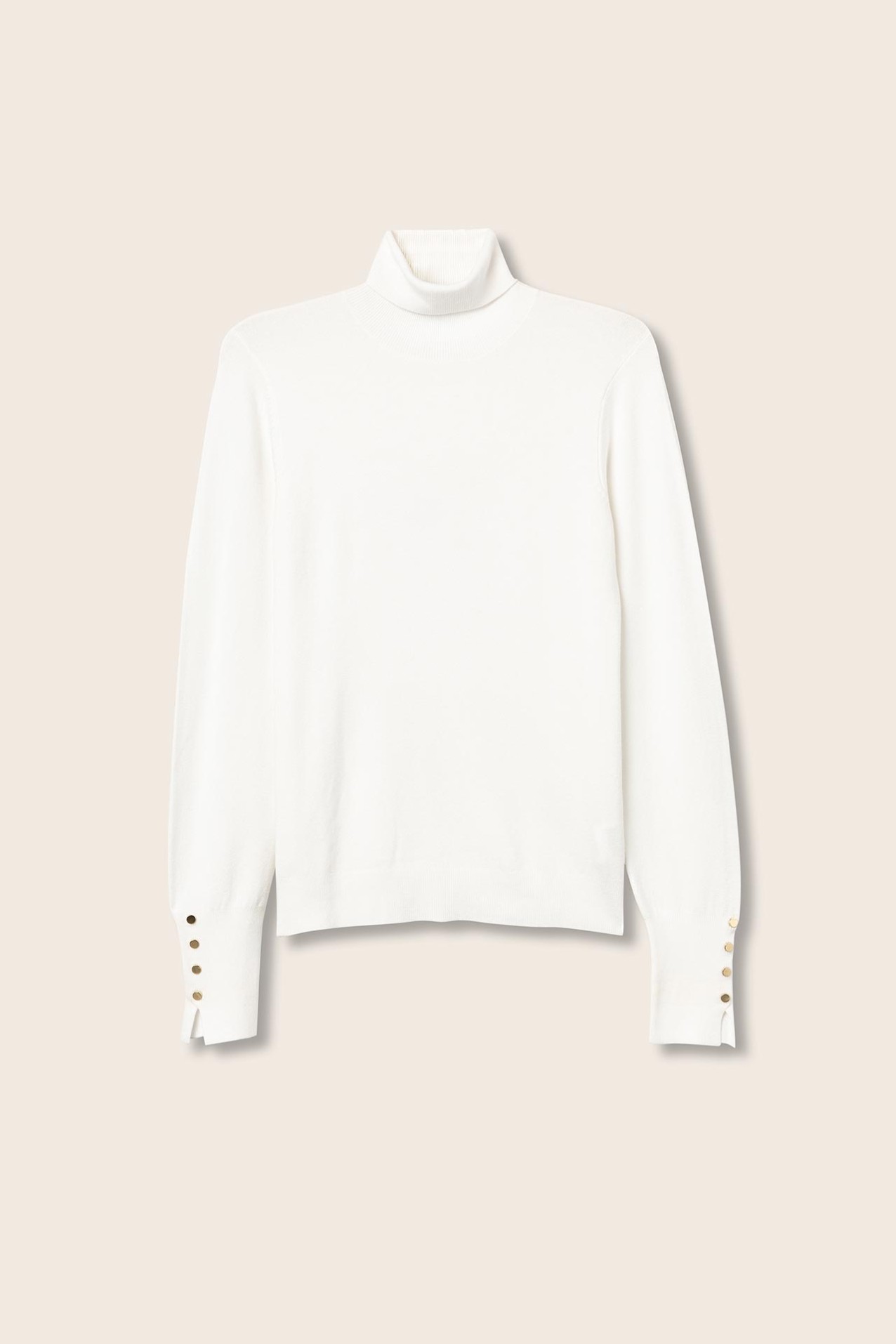 Camisola Slim de Gola Alta