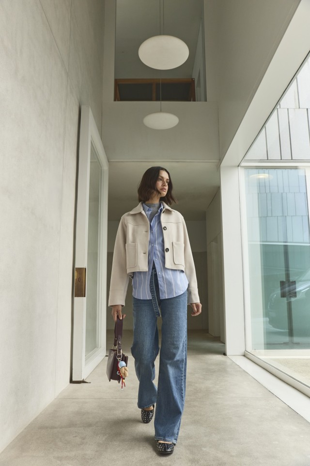 Seoul Wide Leg Jeans with Belt