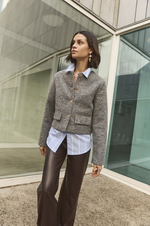 Short Boucl Jacket
