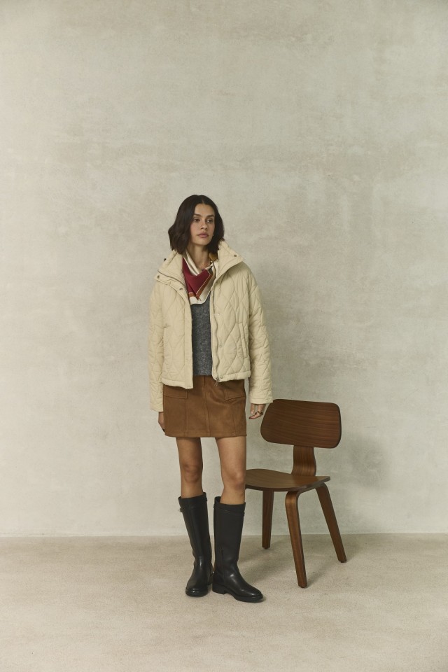 Oversized Quilted Coat