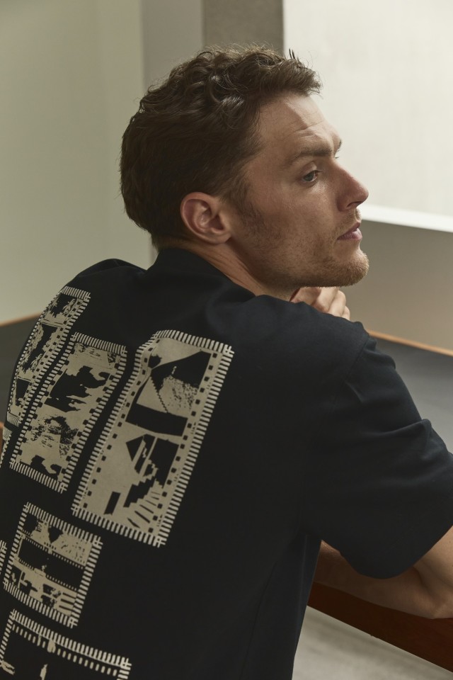 Black Graphic Relaxed T-Shirt