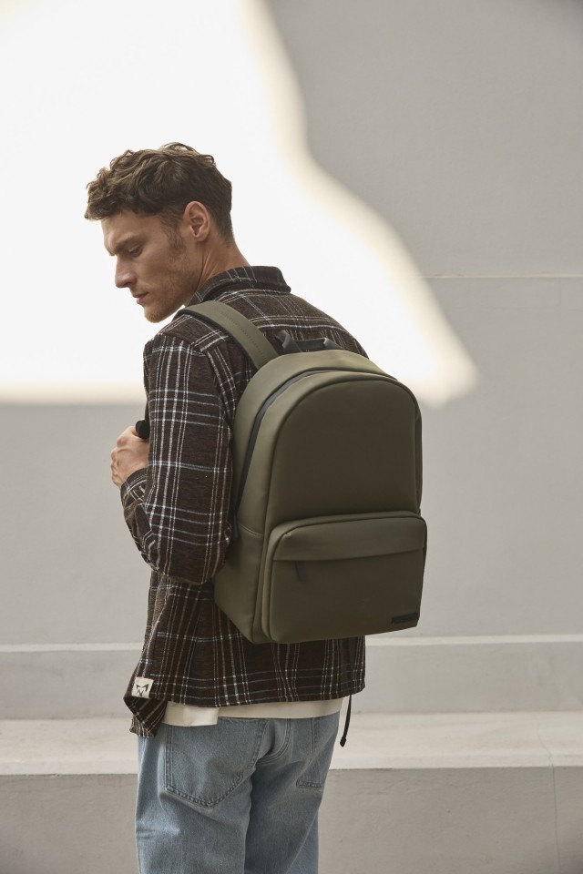 Rubber Effect Backpack