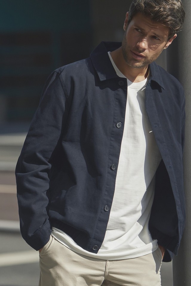 Navy Blue Short Jacket