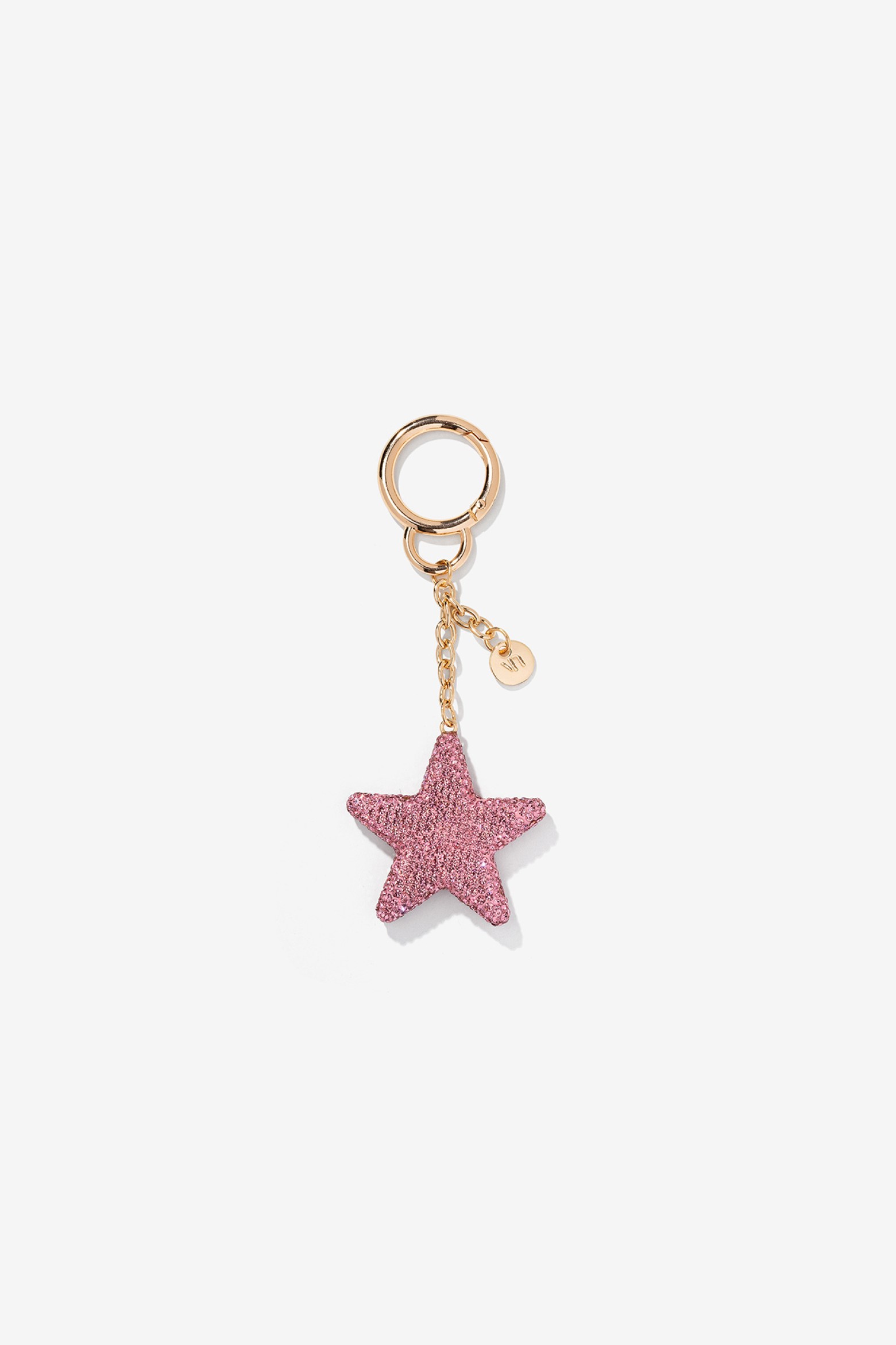Pink Star Keychain