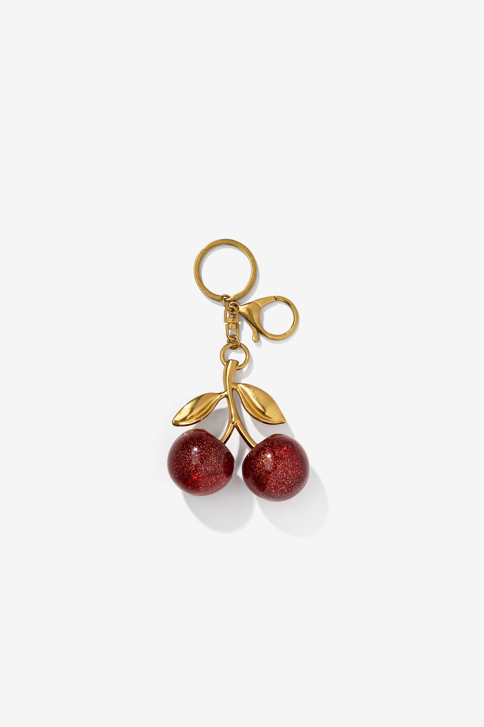 Cherry Keychain Charm