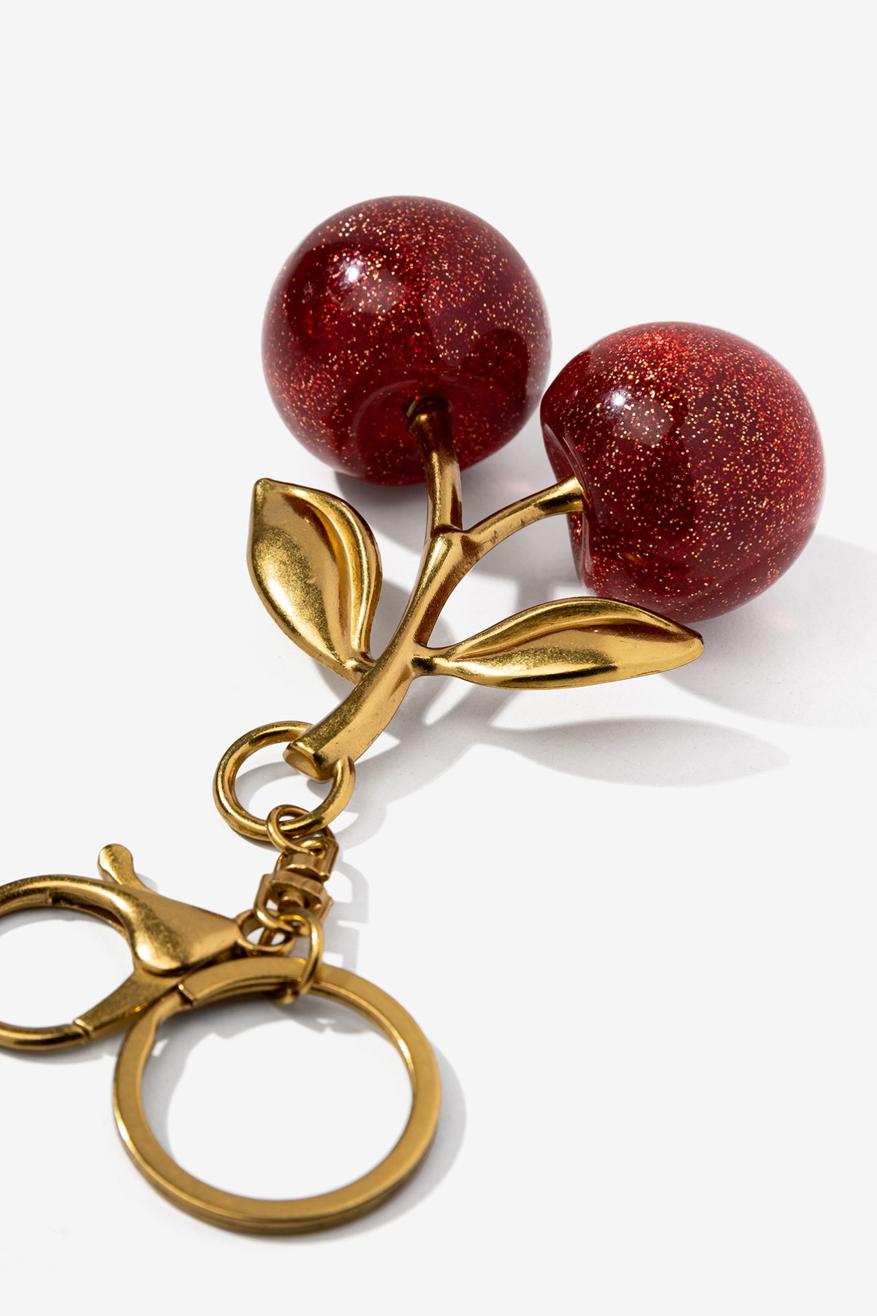 Cherry Keychain Charm
