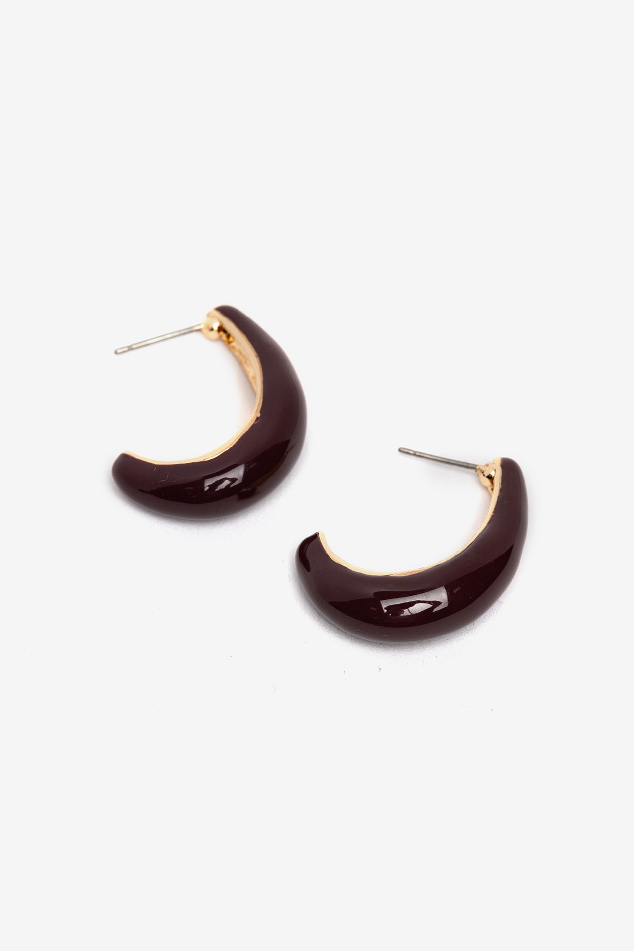 Brincos Arredondados Dourados