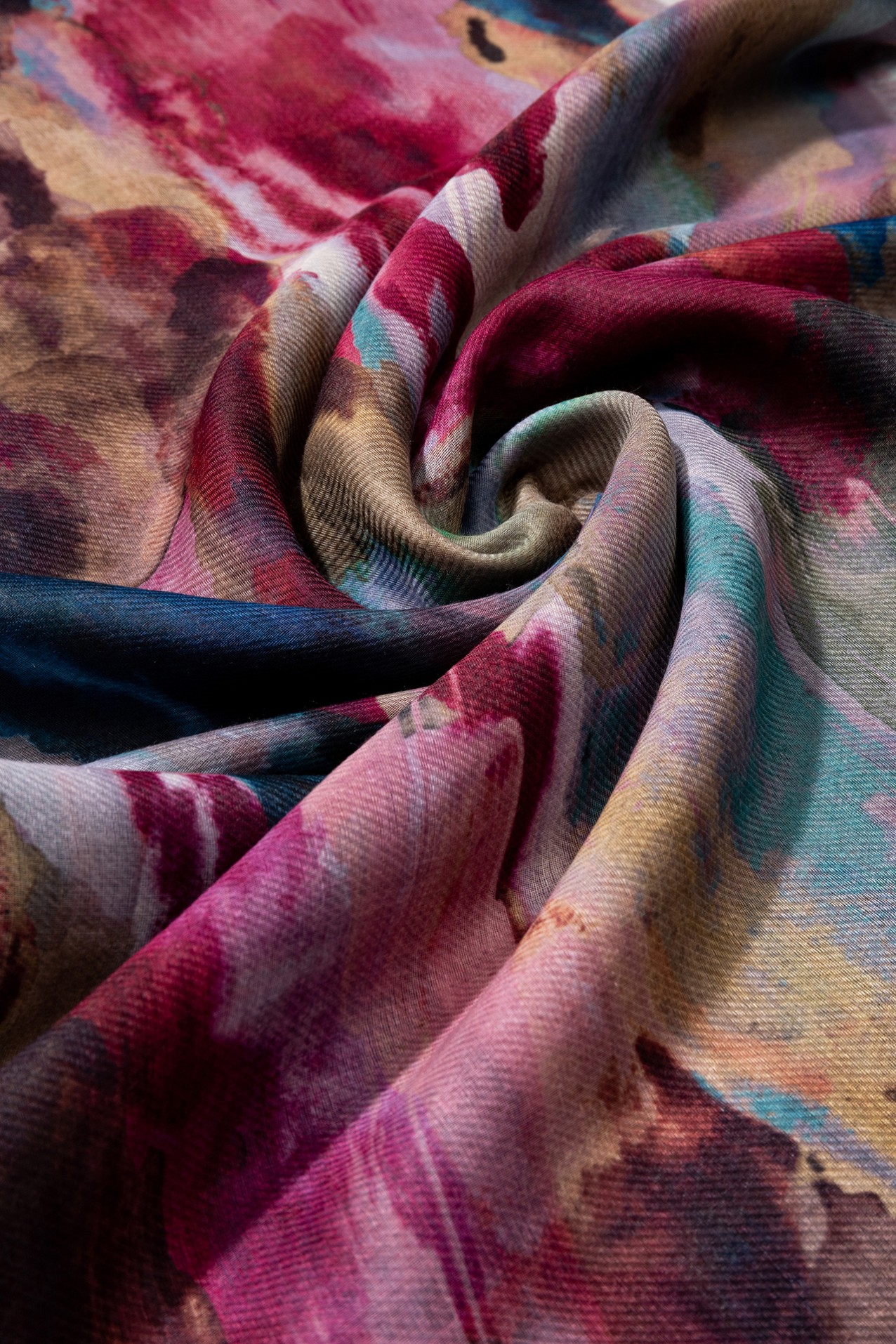 Vibrant Abstract Scarf
