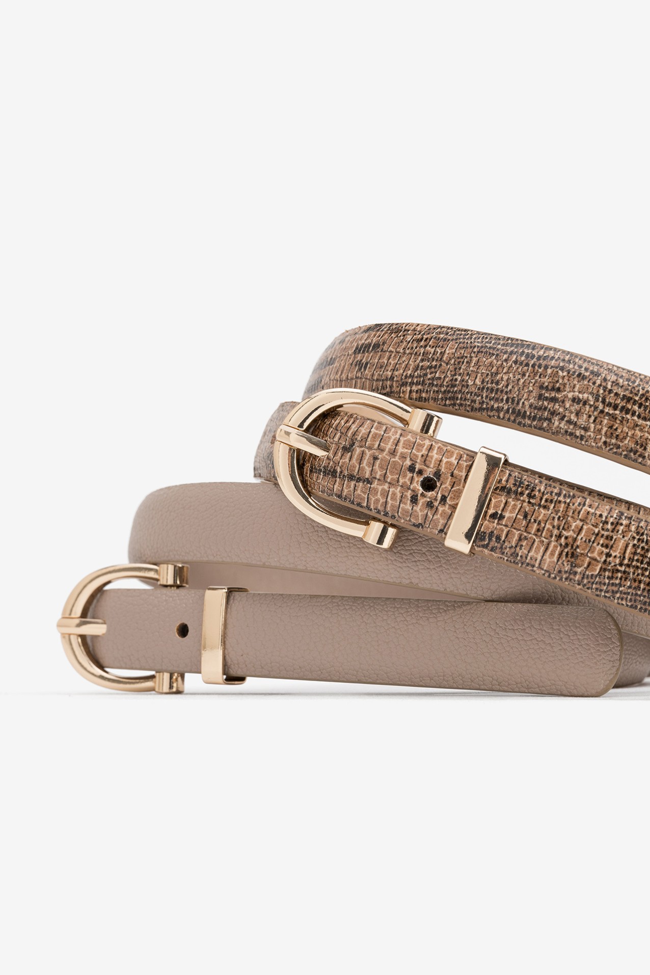 Beige Belt Set