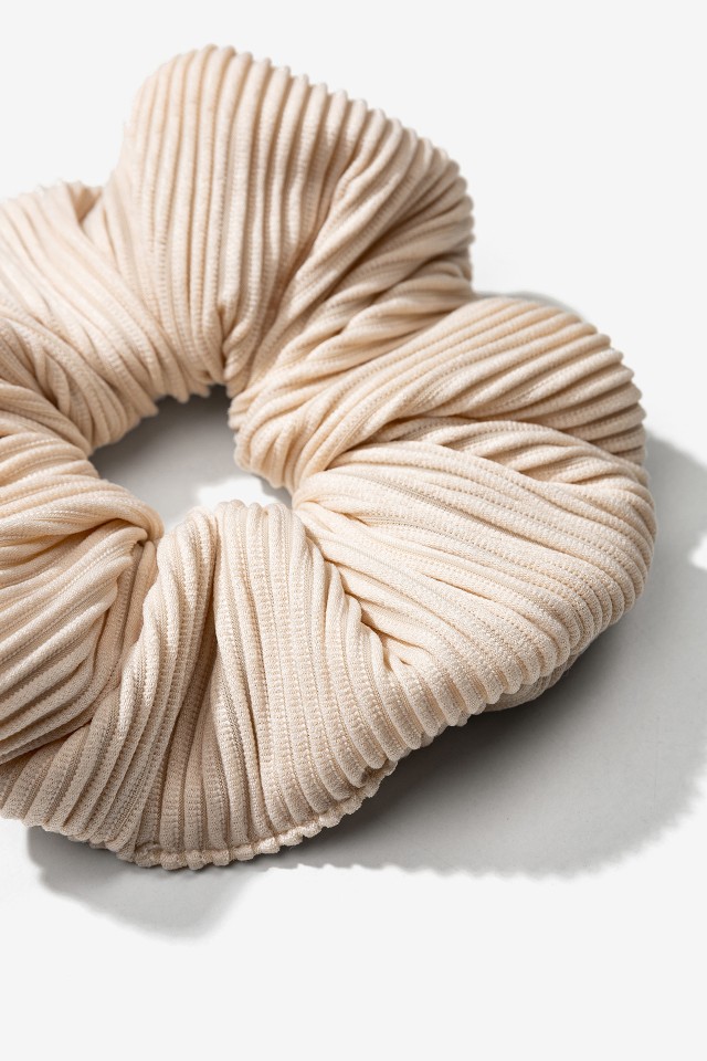 Elástico de Cabelo Bege Elástico de Cabelo Bege