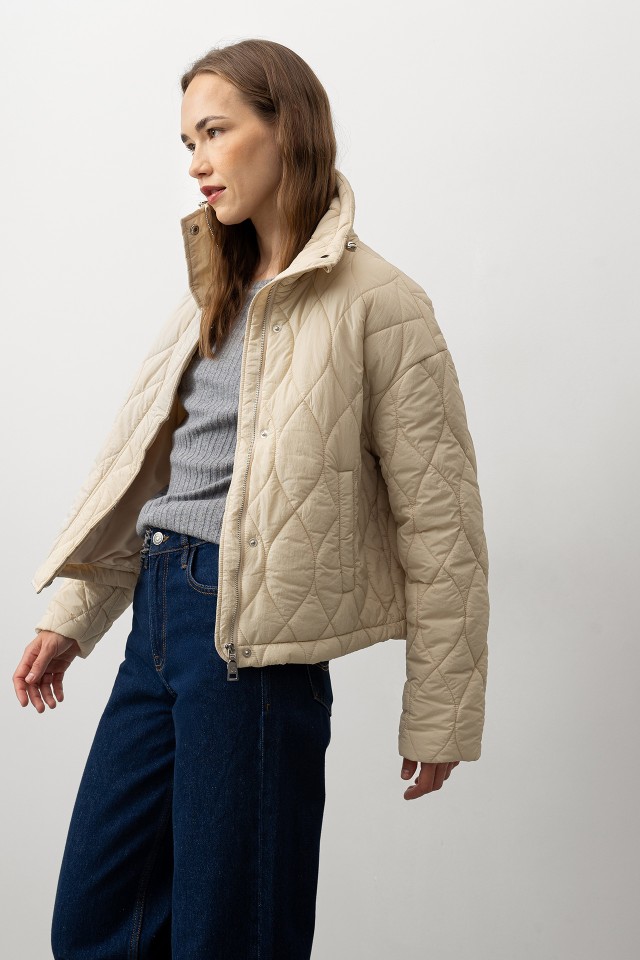 Casaco Acolchoado Oversized Casaco Acolchoado Oversized