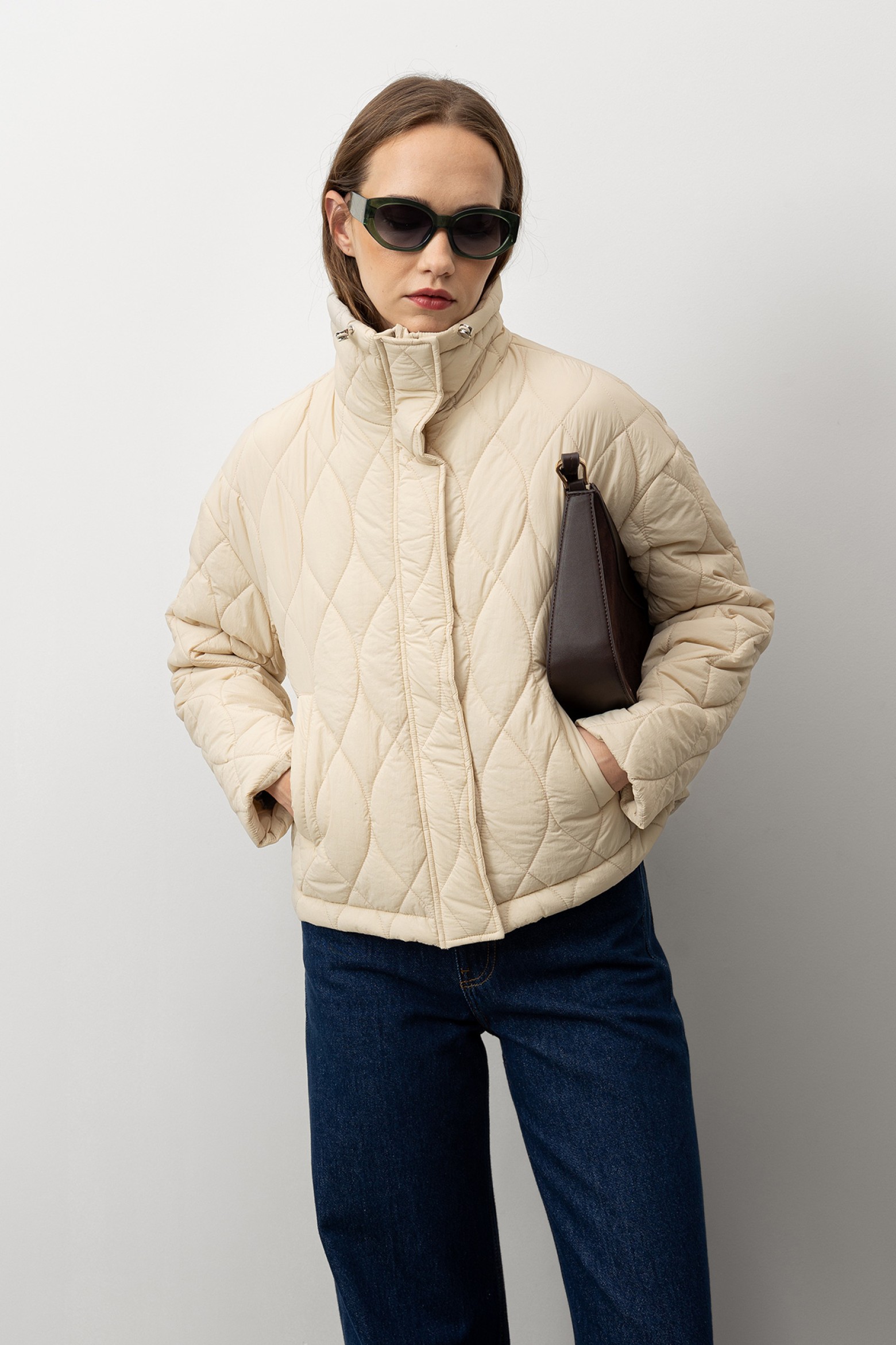 Oversized Quilted Coat