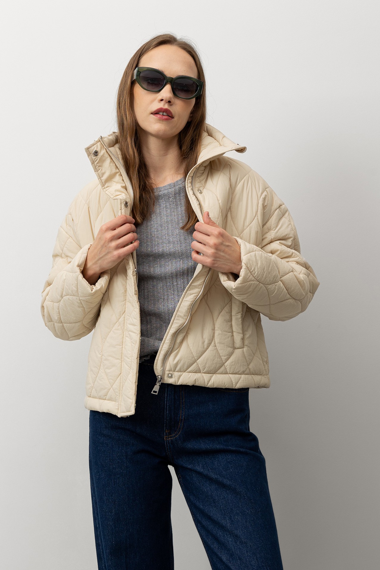 Casaco Acolchoado Oversized