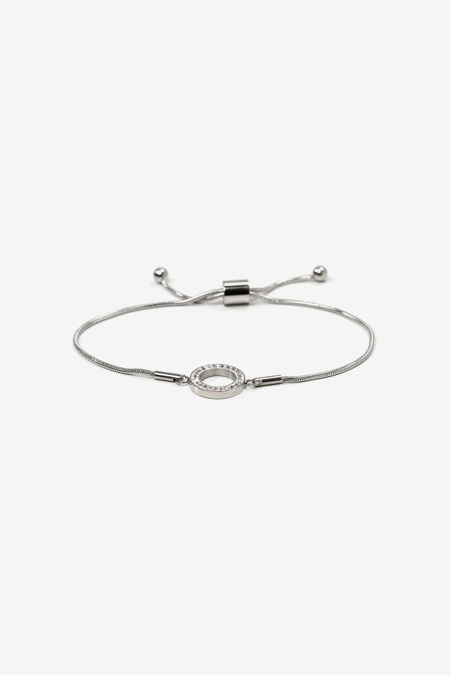 Pulsera de Acero Inoxidable con Aro