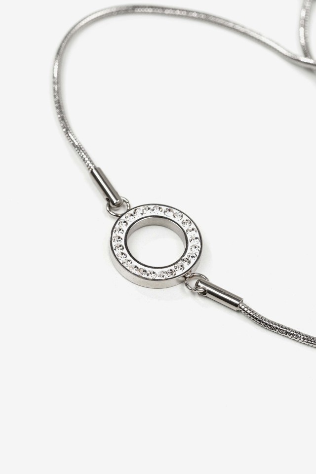 Pulsera de Acero Inoxidable con Aro Pulsera de Acero Inoxidable con Aro