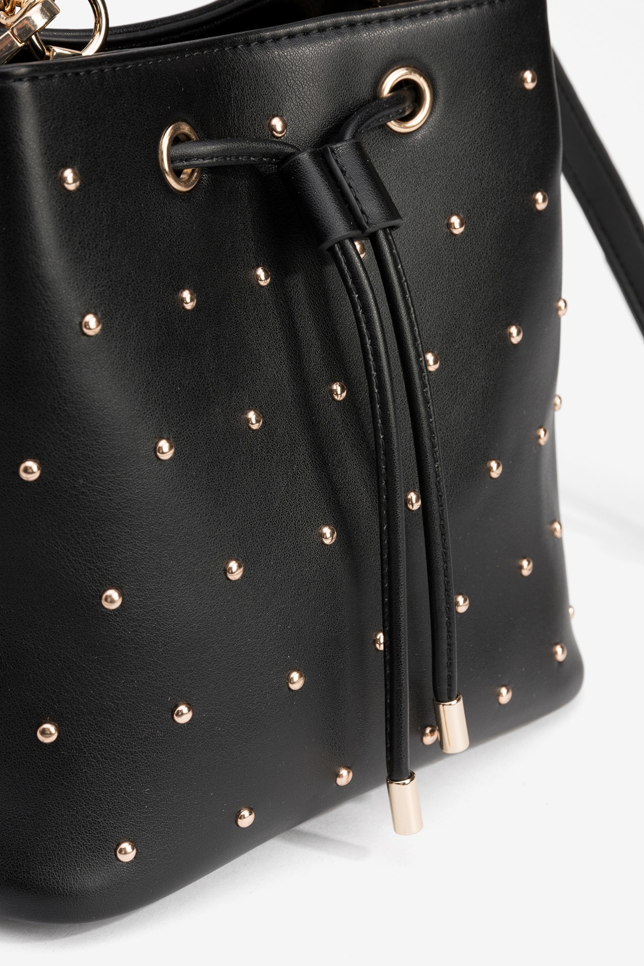 Black Studded Handbag