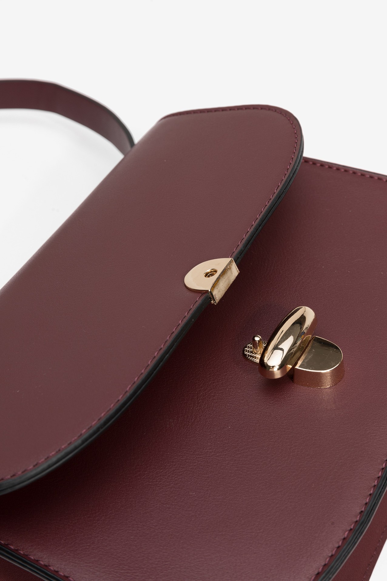 Carteira Elegante Cor-de-Vinho