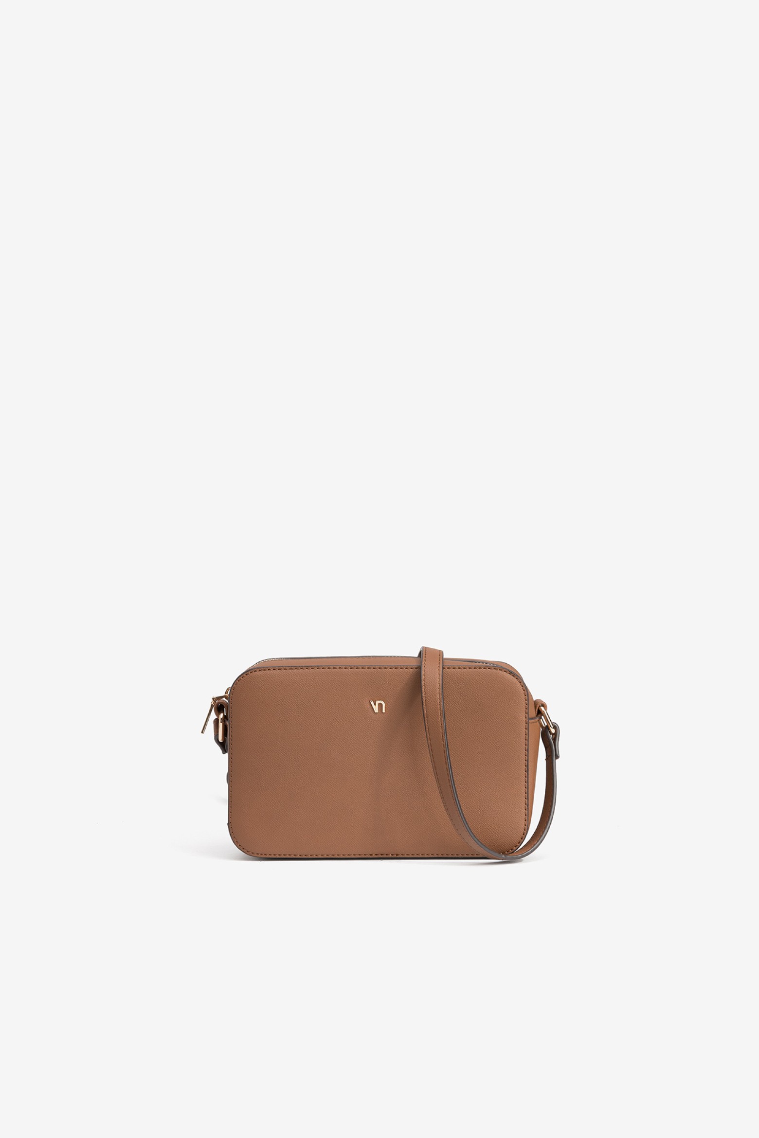 Cartera marrón elegante