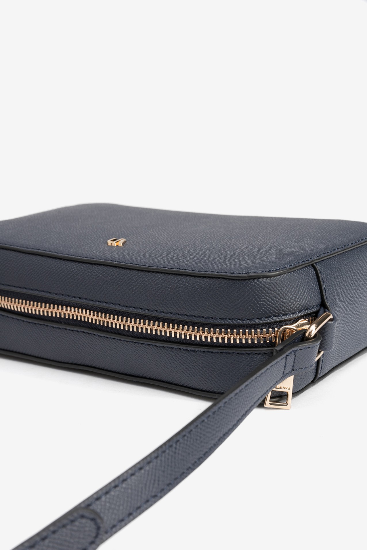 Navy Blue Compact Wallet