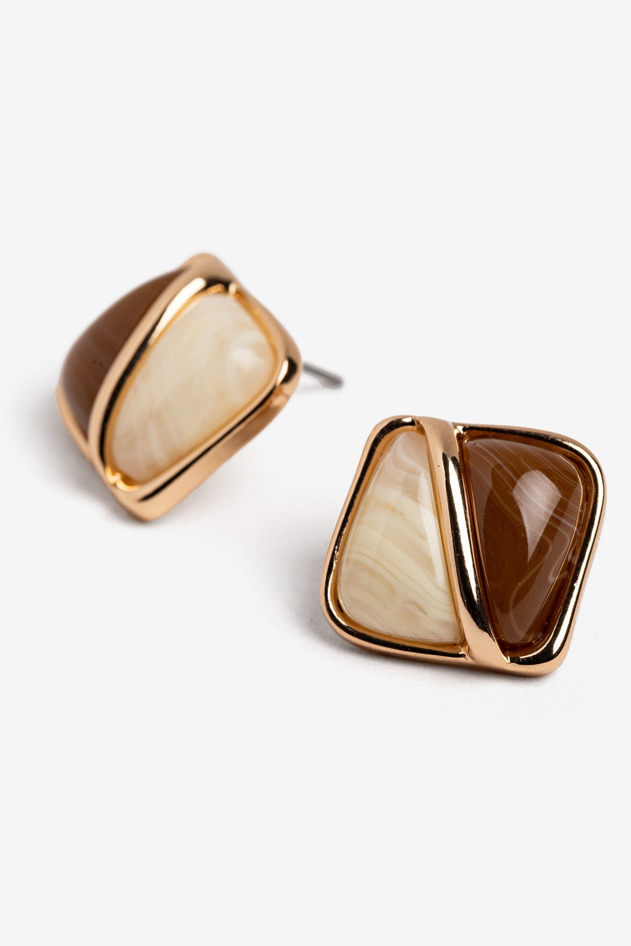 Brincos Geomtricos Dourados