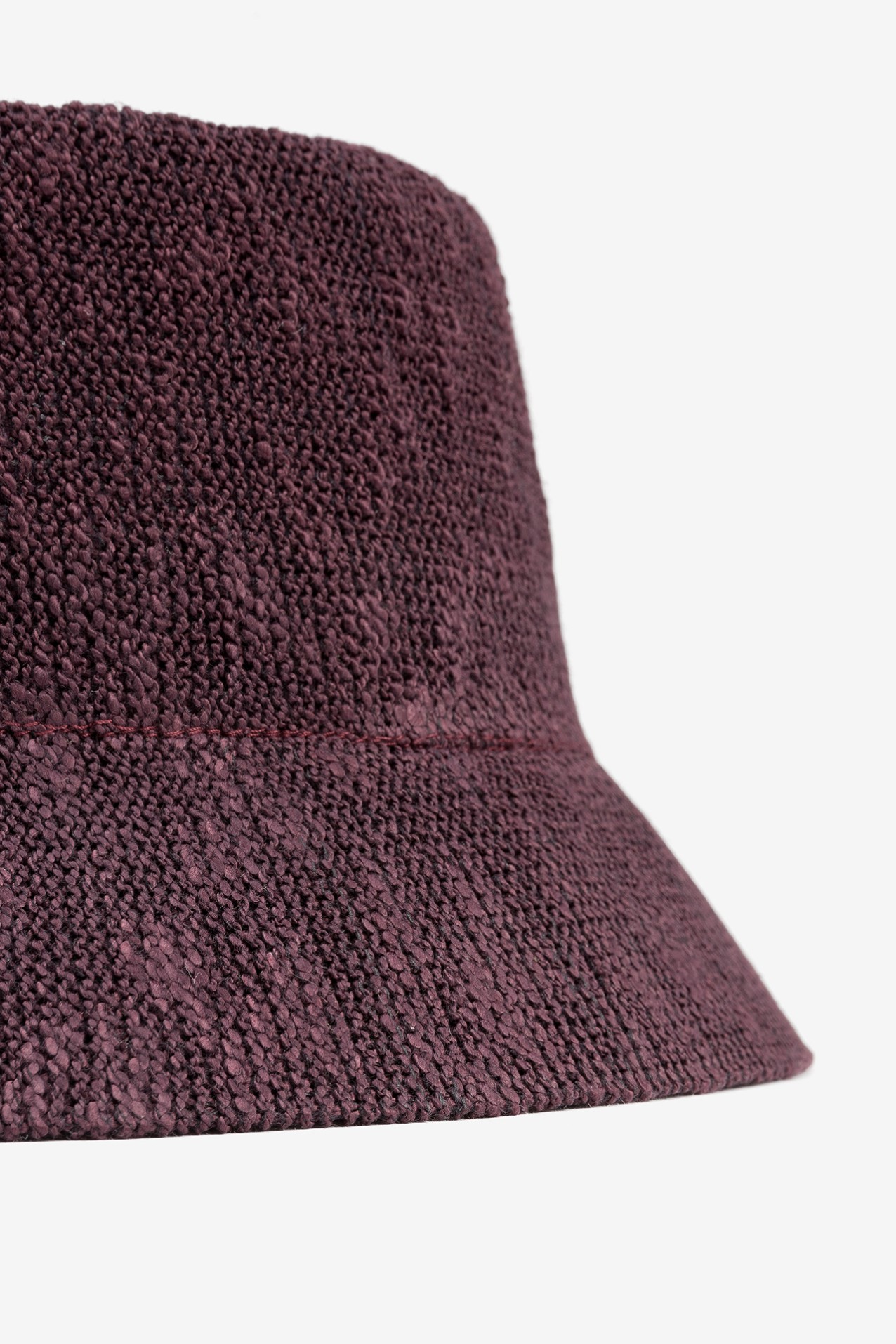 Chap�u Bucket Cor-de-Vinho