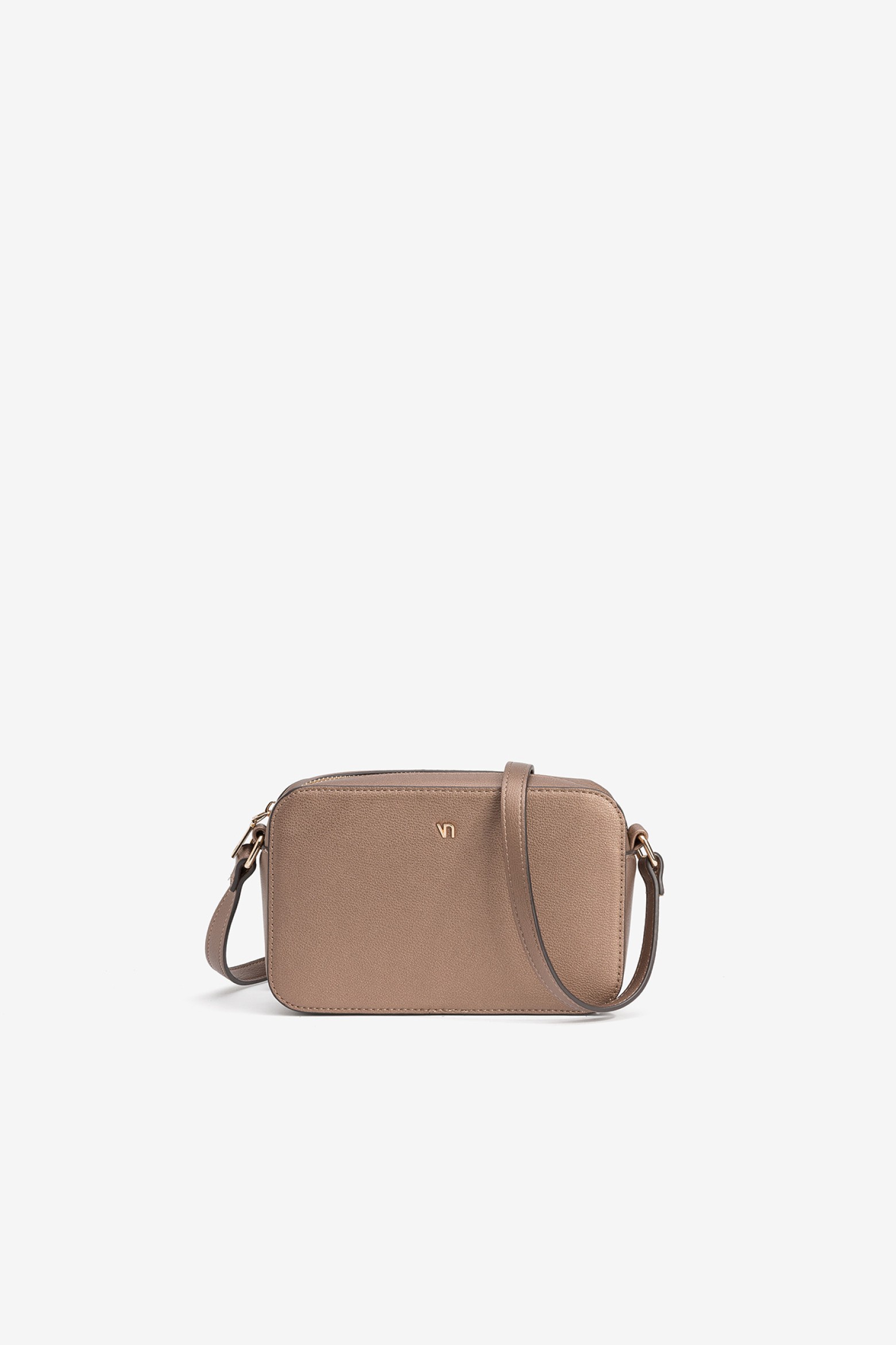 Taupe Crossbody Bag