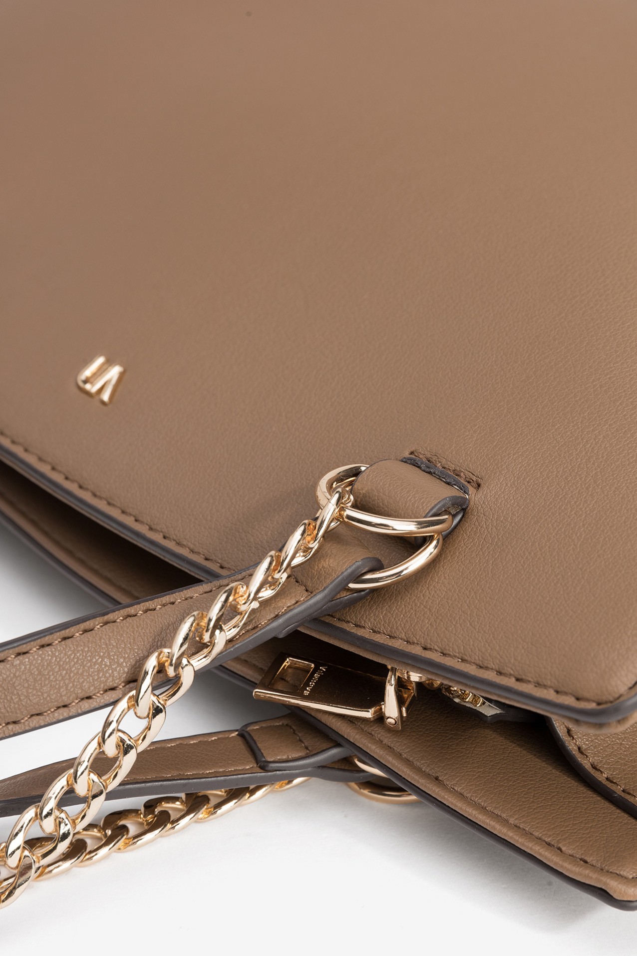 Brown Chain Strap Bag