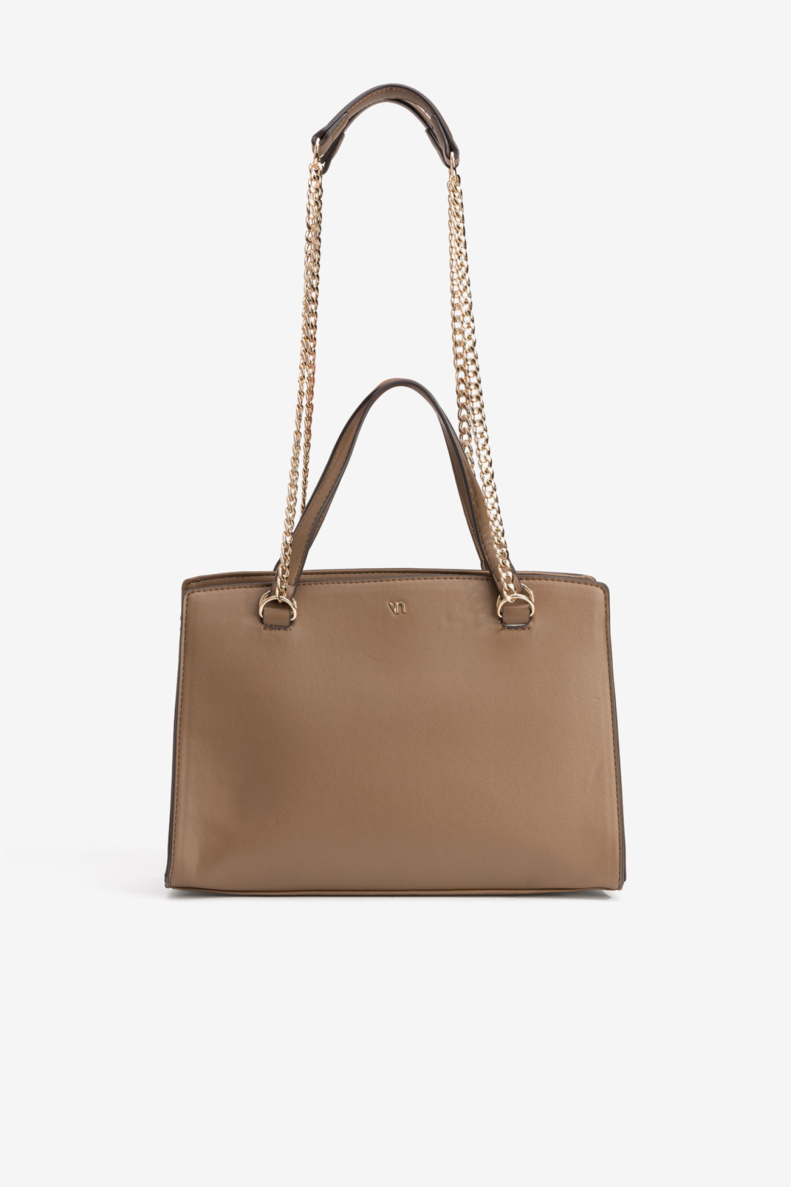 Brown Chain Strap Bag
