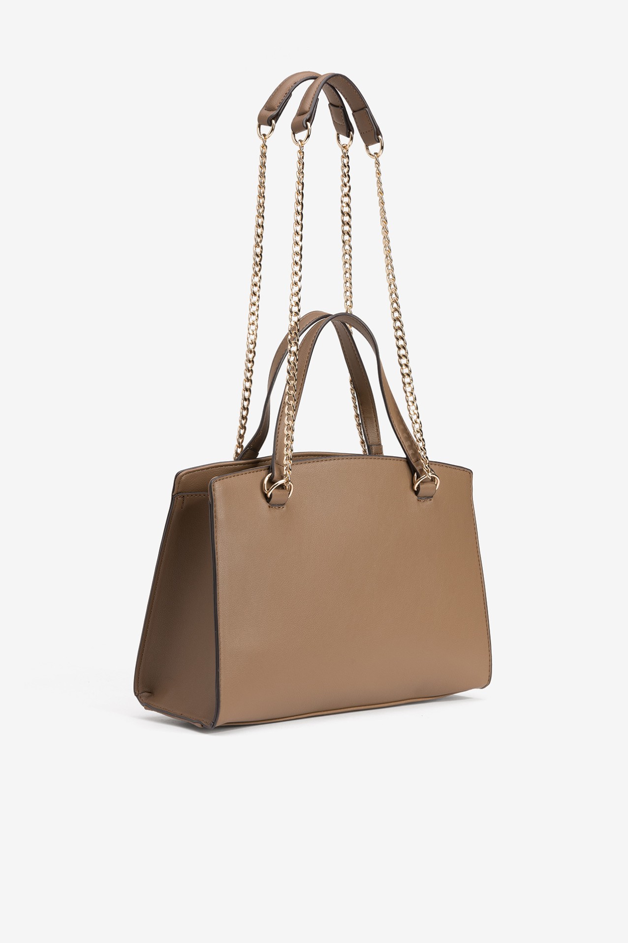 Brown Chain Strap Bag