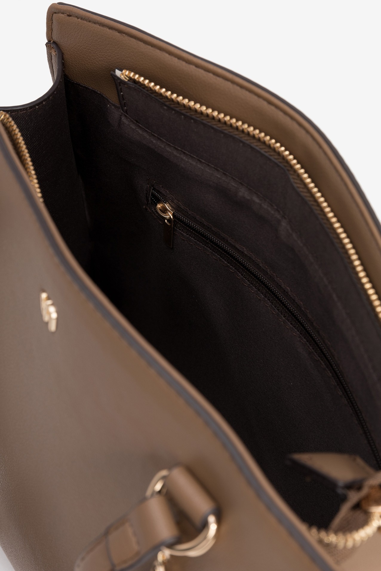 Brown Chain Strap Bag