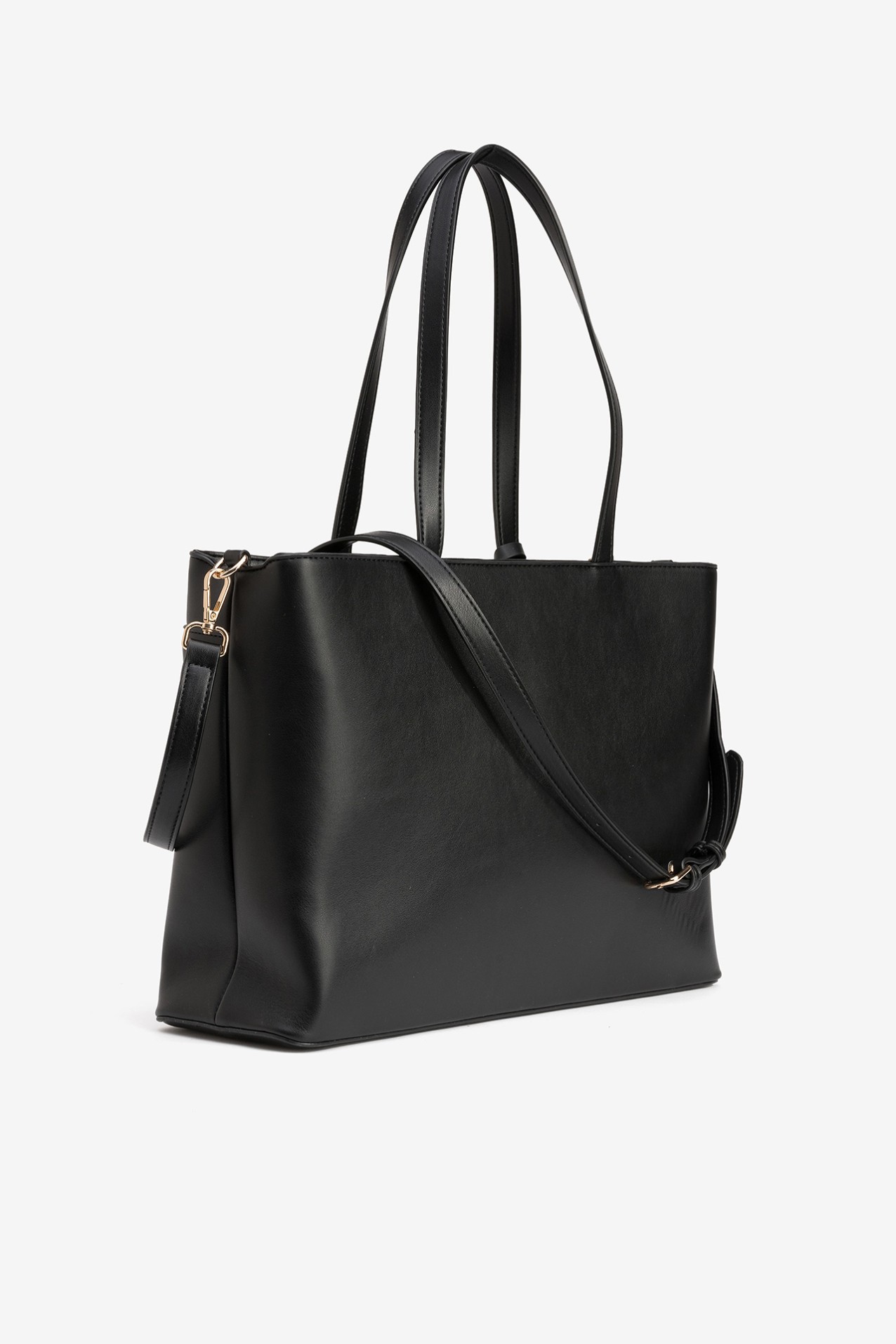 Sleek Black Handbag