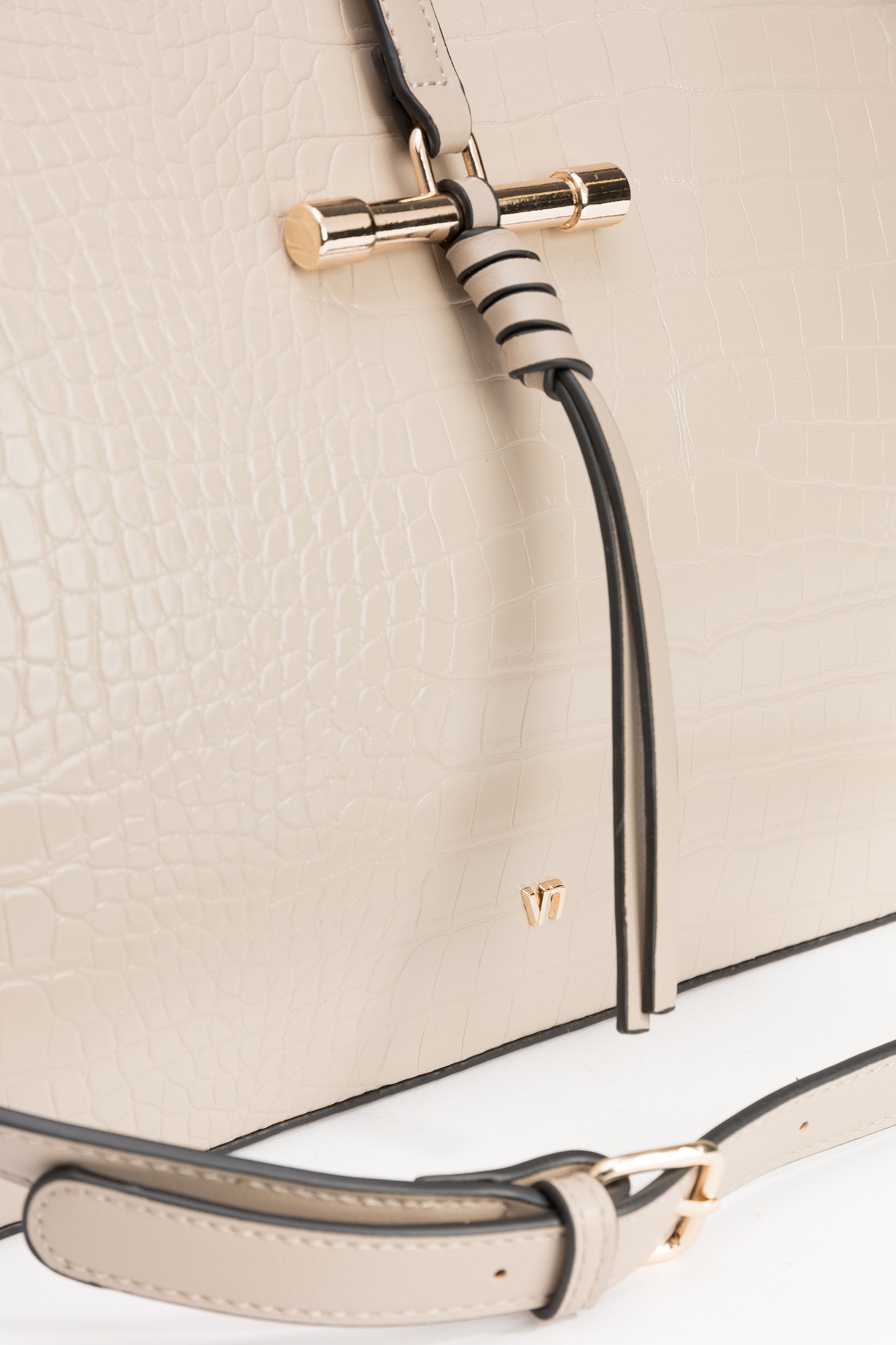 Carteira Bege Elegante