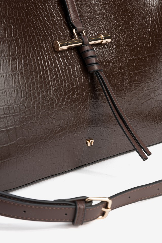 Carteira castanha elegante Carteira castanha elegante