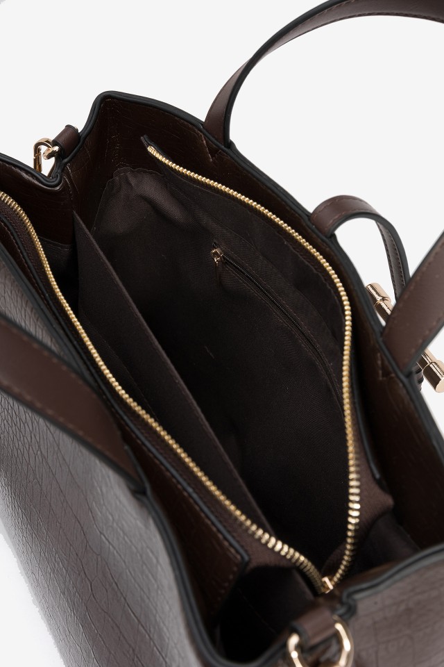 Carteira castanha elegante Carteira castanha elegante