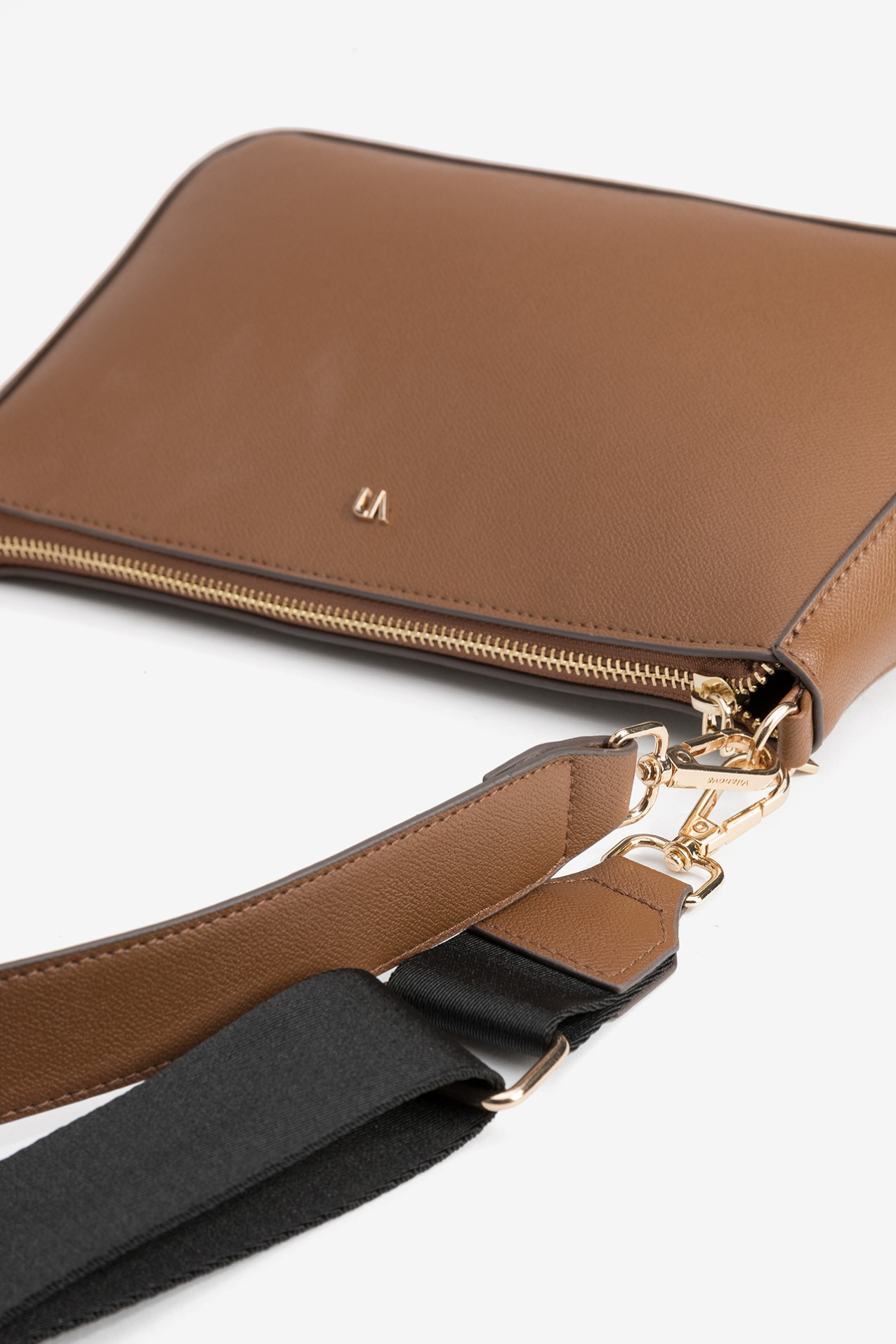 Embossed Pattern Crossbody Bag