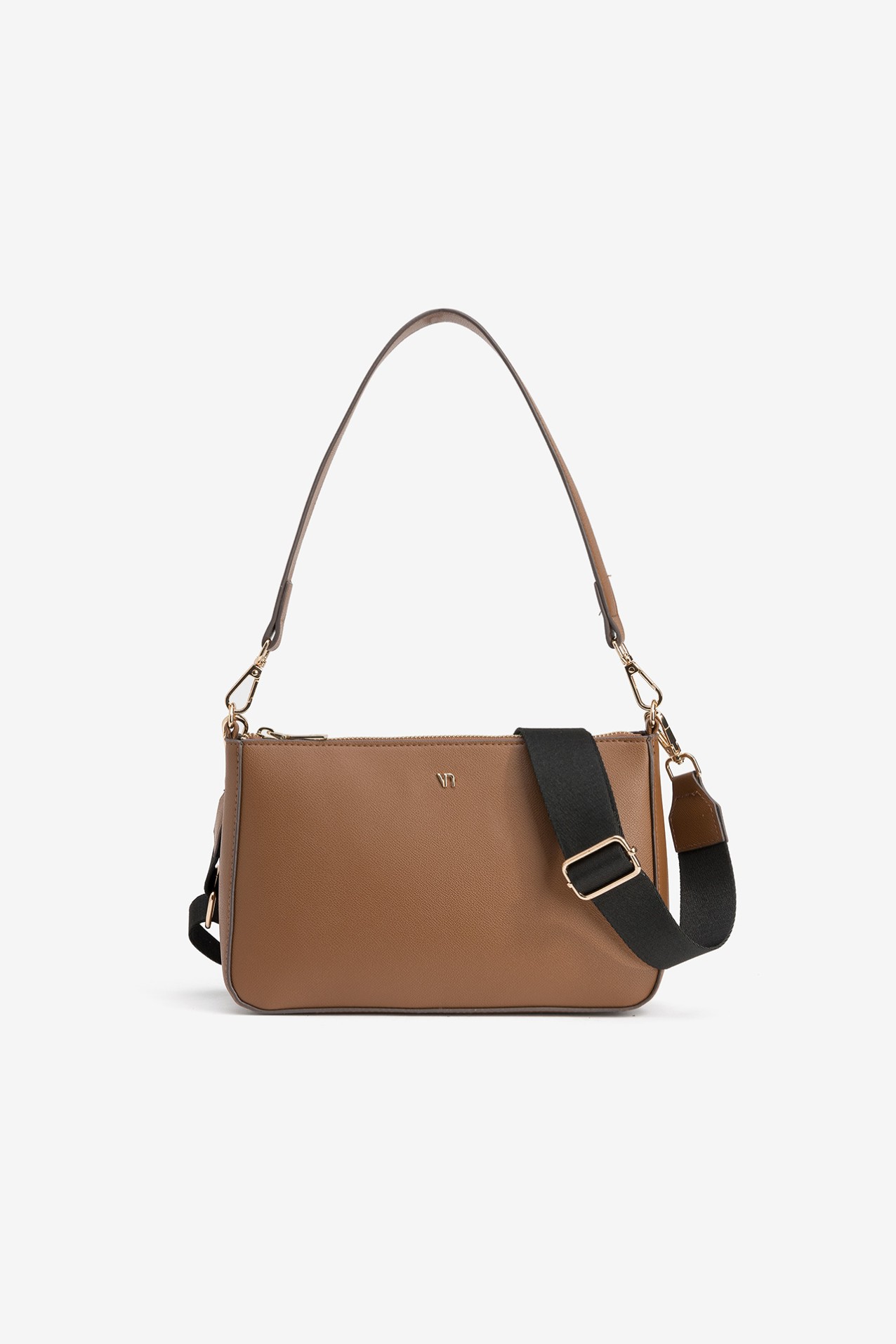 Embossed Pattern Crossbody Bag