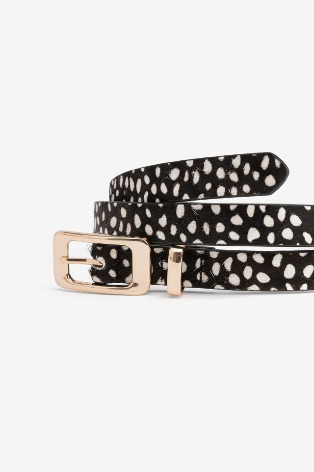 Black Belt with Dots