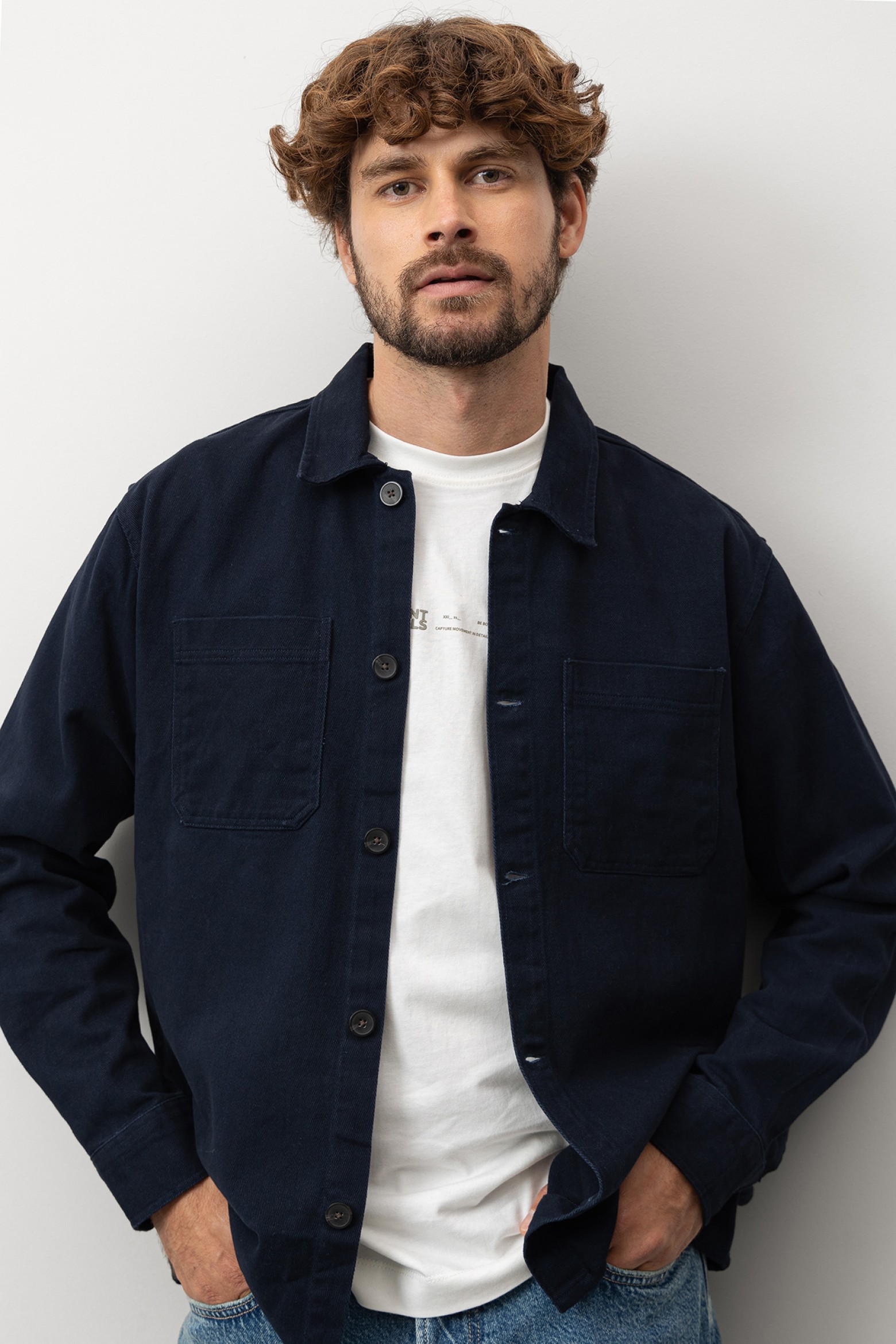 Camisa Relaxed Denim