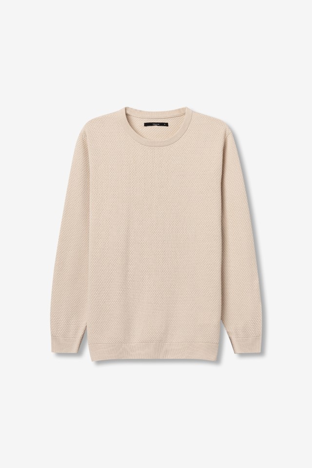 Camisola Tricotada Regular Cinza Camisola Tricotada Regular Cinza