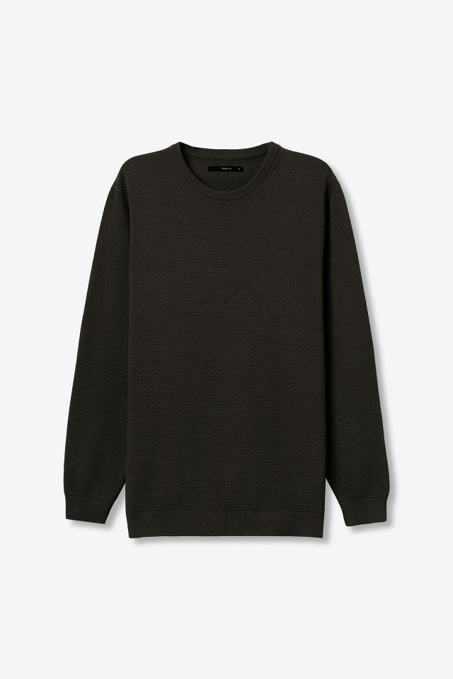 Dark Green Knit Sweater Dark Green Knit Sweater