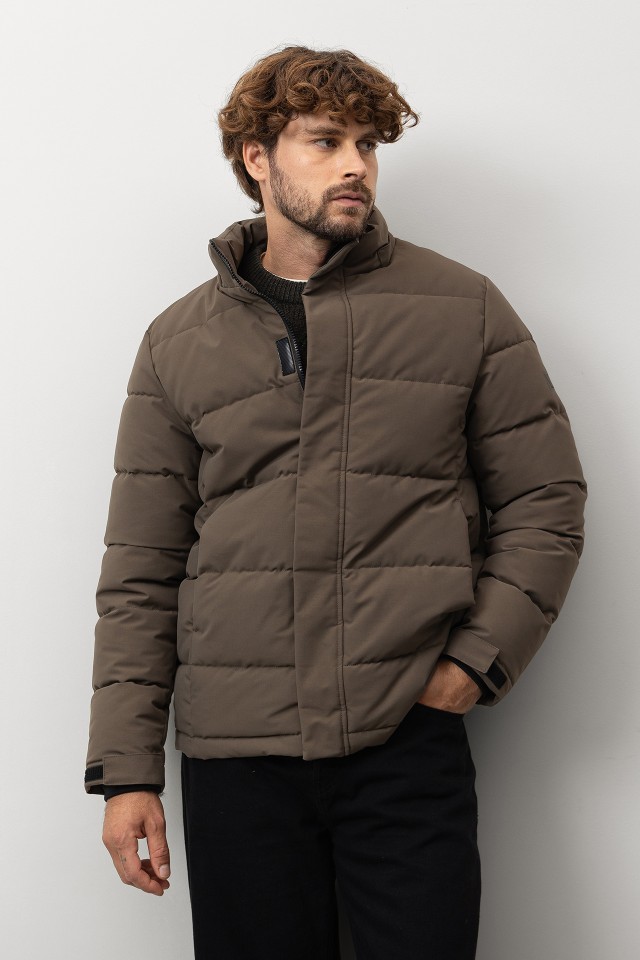 Quilted Jacket with Removable Hood Quilted Jacket with Removable Hood