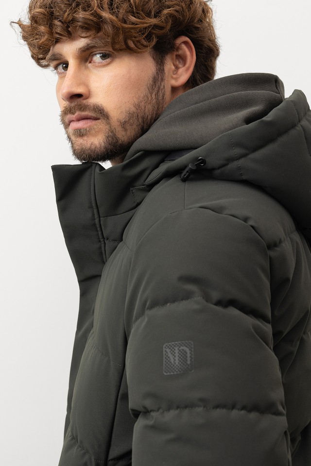 Quilted Jacket with Removable Hood Quilted Jacket with Removable Hood