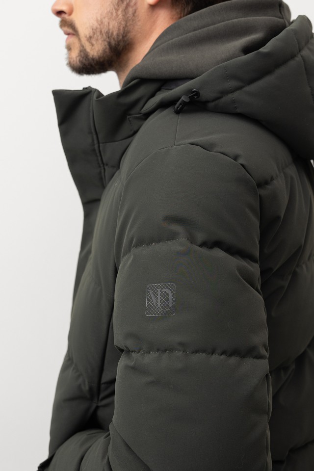 Quilted Jacket with Removable Hood Quilted Jacket with Removable Hood