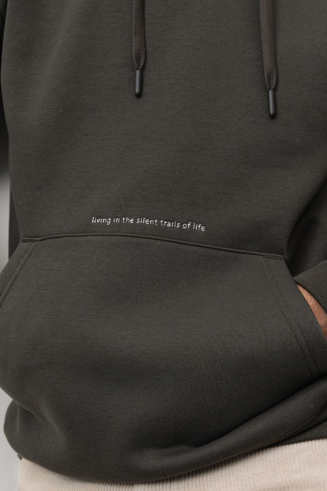 Hoodie Verde Masculino Regular Hoodie Verde Masculino Regular