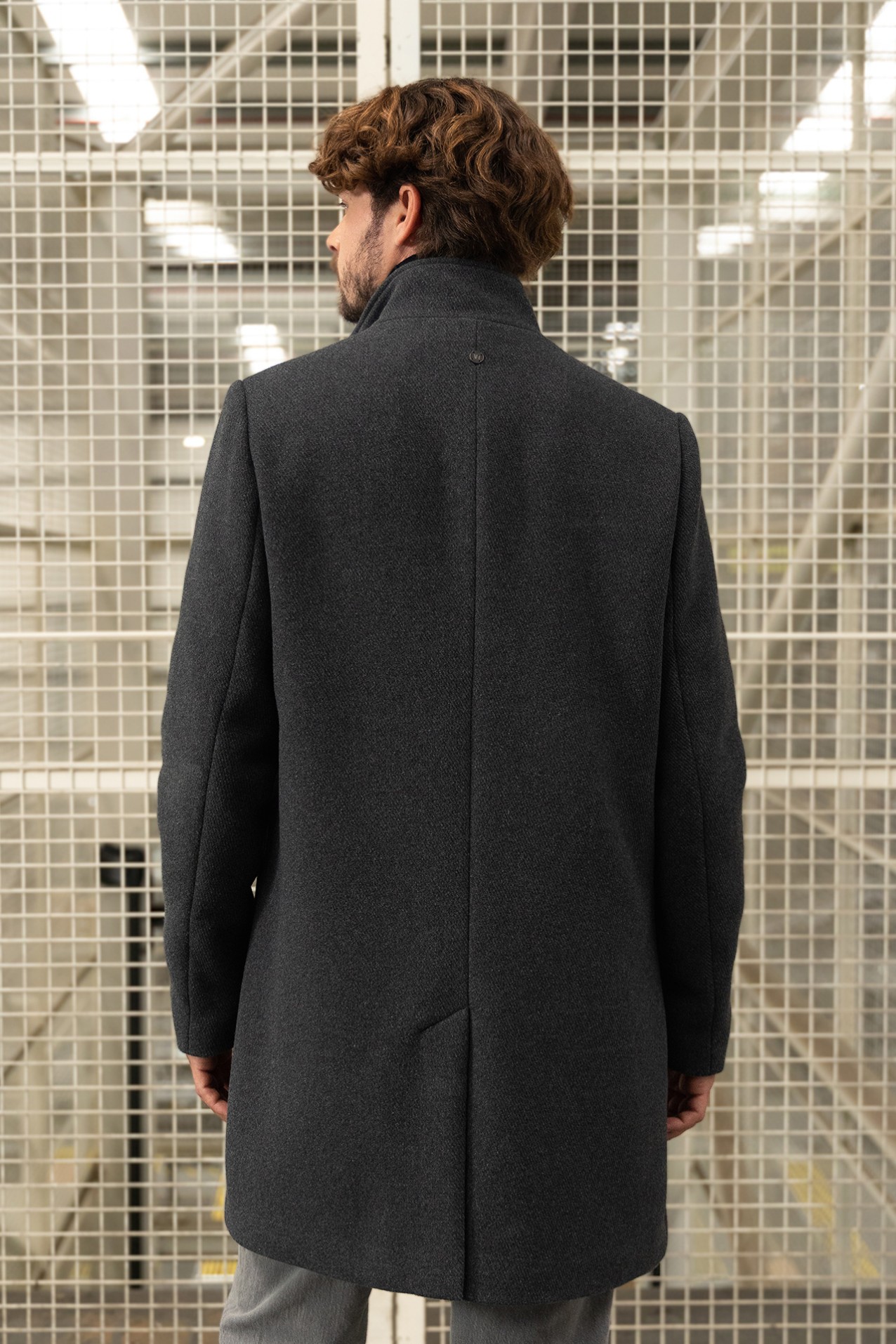 Casaco Cinza Regular