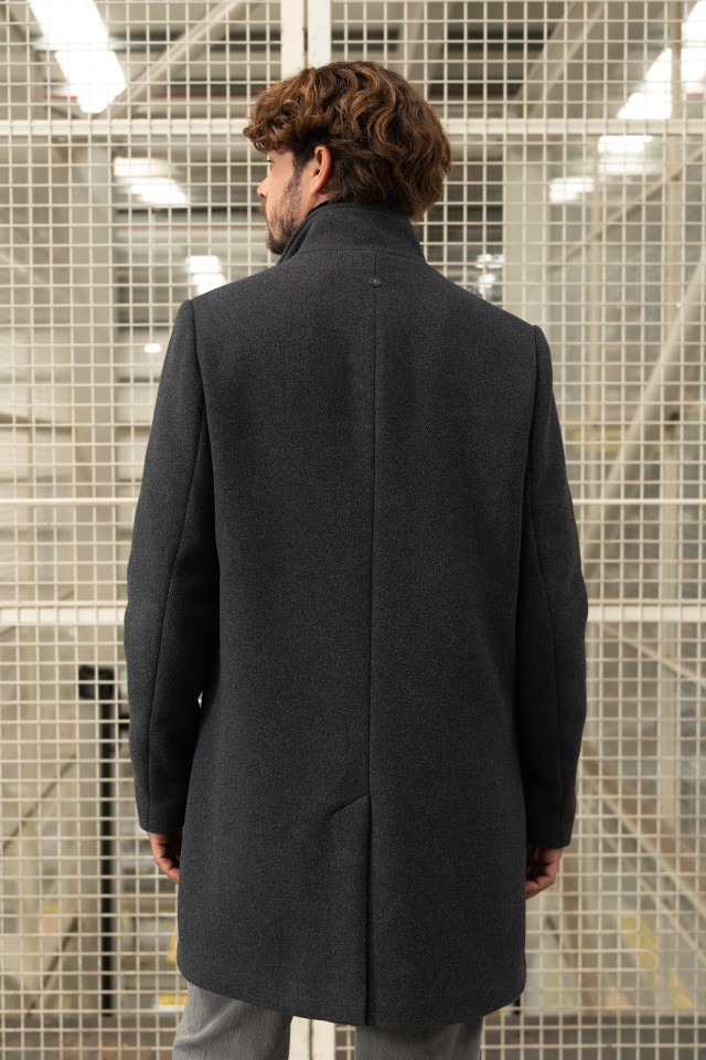 Casaco Cinza Regular Casaco Cinza Regular