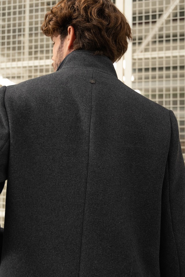 Casaco Cinza Regular Casaco Cinza Regular