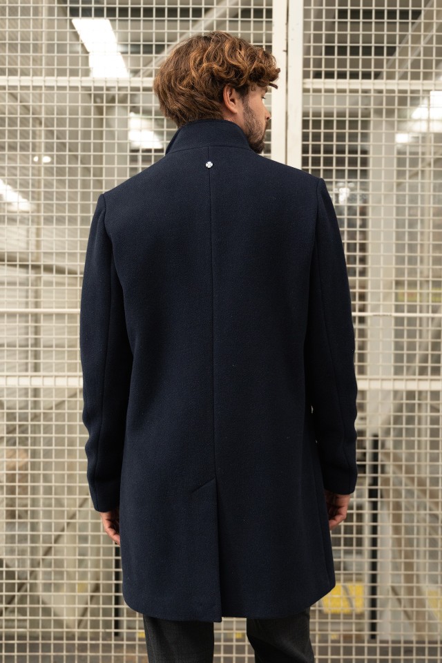 Dark Navy Long Coat Dark Navy Long Coat