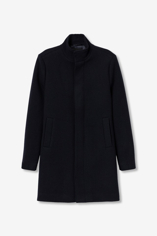 Dark Navy Long Coat Dark Navy Long Coat